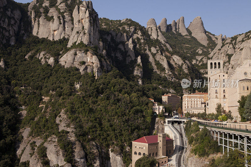 Monestir de Montserrat景色